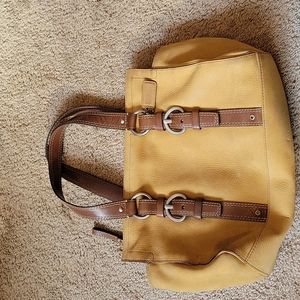 Coach leather purse